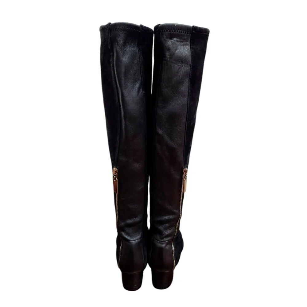 Stuart Weitzman Shrimpton - Black - Knee Boots Size 6.5 M